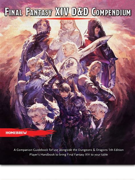 ffxiv compendium 5e.